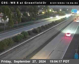 WB 8 at Greenfield Street