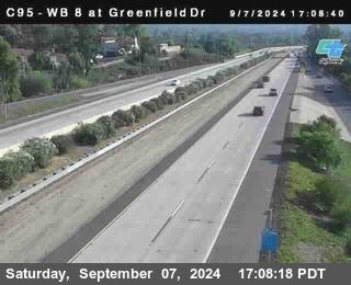 WB 8 at Greenfield Street