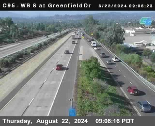 WB 8 at Greenfield Street