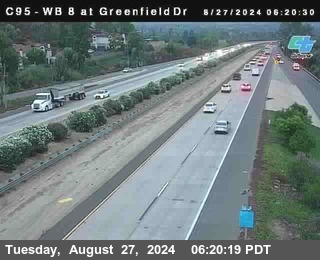 WB 8 at Greenfield Street