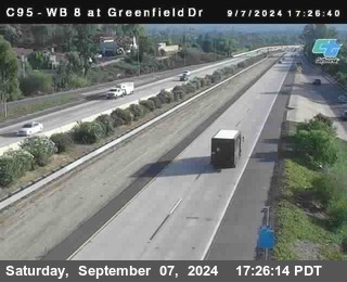 WB 8 at Greenfield Street