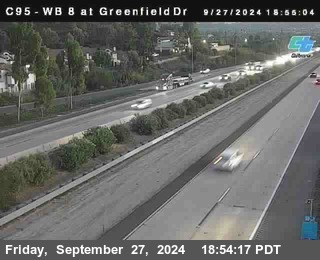 WB 8 at Greenfield Street