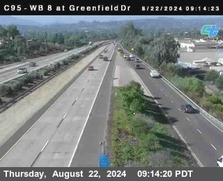 WB 8 at Greenfield Street