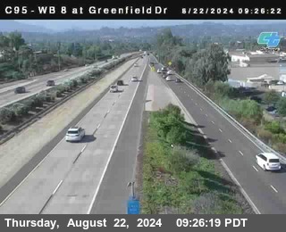 WB 8 at Greenfield Street