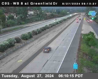 WB 8 at Greenfield Street