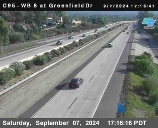 WB 8 at Greenfield Street