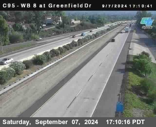 WB 8 at Greenfield Street