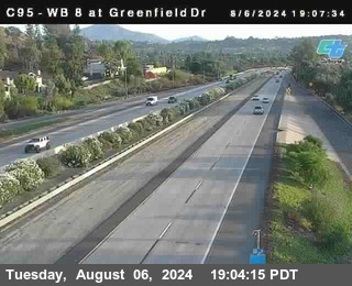 WB 8 at Greenfield Street