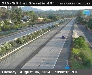 WB 8 at Greenfield Street