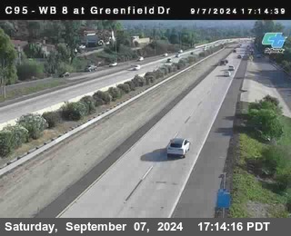 WB 8 at Greenfield Street