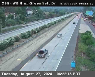 WB 8 at Greenfield Street