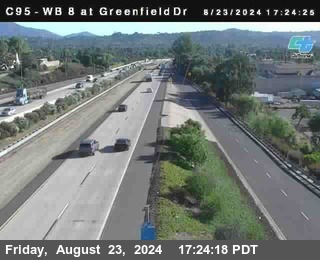 WB 8 at Greenfield Street