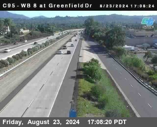 WB 8 at Greenfield Street