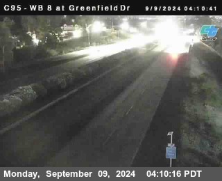 WB 8 at Greenfield Street