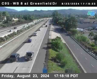 WB 8 at Greenfield Street