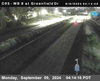 WB 8 at Greenfield Street