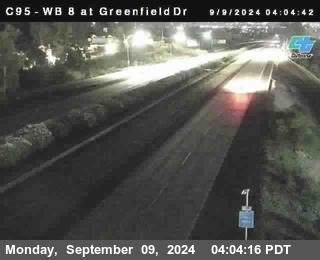 WB 8 at Greenfield Street