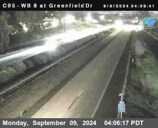 WB 8 at Greenfield Street