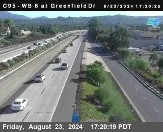 WB 8 at Greenfield Street