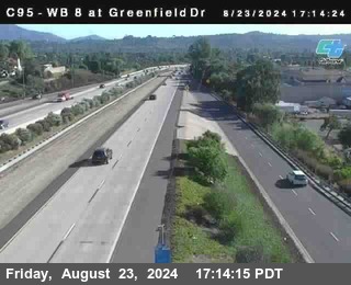 WB 8 at Greenfield Street