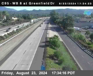 WB 8 at Greenfield Street