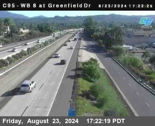 WB 8 at Greenfield Street