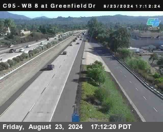 WB 8 at Greenfield Street