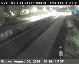 WB 8 at Greenfield Street