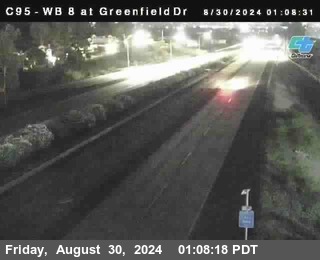 WB 8 at Greenfield Street