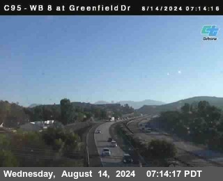 WB 8 at Greenfield Street