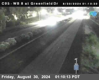 WB 8 at Greenfield Street