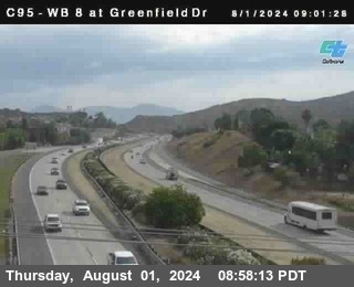 WB 8 at Greenfield Street