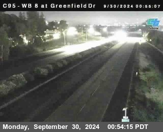 WB 8 at Greenfield Street