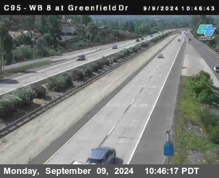 WB 8 at Greenfield Street