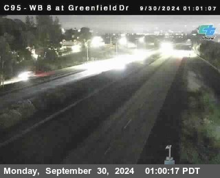 WB 8 at Greenfield Street