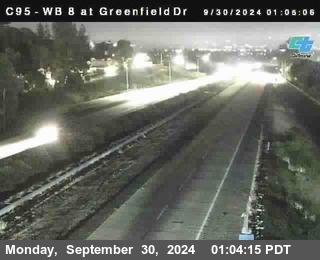 WB 8 at Greenfield Street