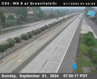 WB 8 at Greenfield Street