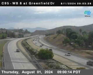 WB 8 at Greenfield Street