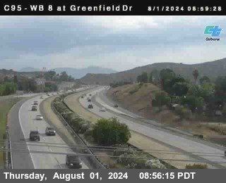 WB 8 at Greenfield Street