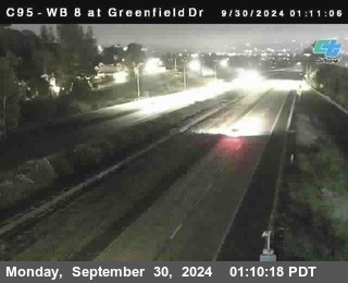 WB 8 at Greenfield Street