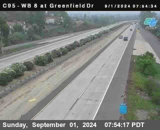 WB 8 at Greenfield Street