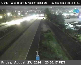 WB 8 at Greenfield Street