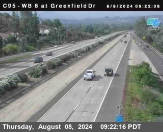 WB 8 at Greenfield Street