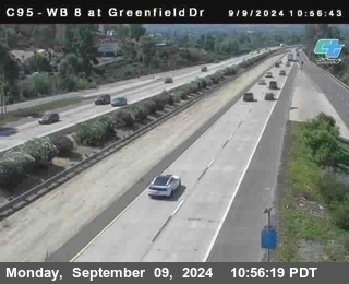 WB 8 at Greenfield Street