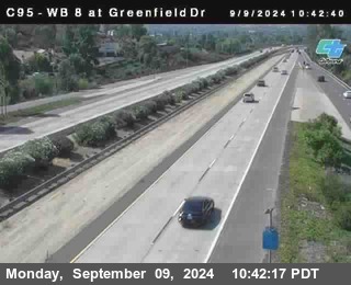 WB 8 at Greenfield Street