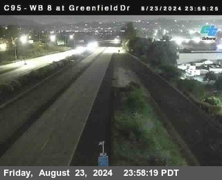 WB 8 at Greenfield Street