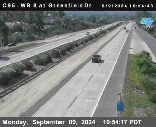 WB 8 at Greenfield Street