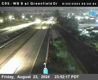 WB 8 at Greenfield Street