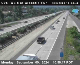 WB 8 at Greenfield Street