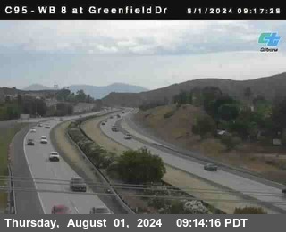 WB 8 at Greenfield Street